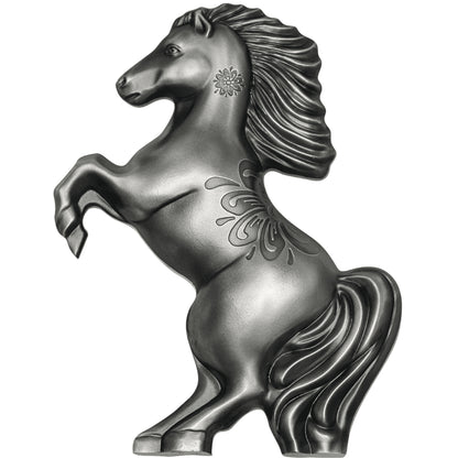 2026 Mongolia Lunar Year Wild Horse 1oz Silver Proof Coin - 999 mintage only -  Pre order