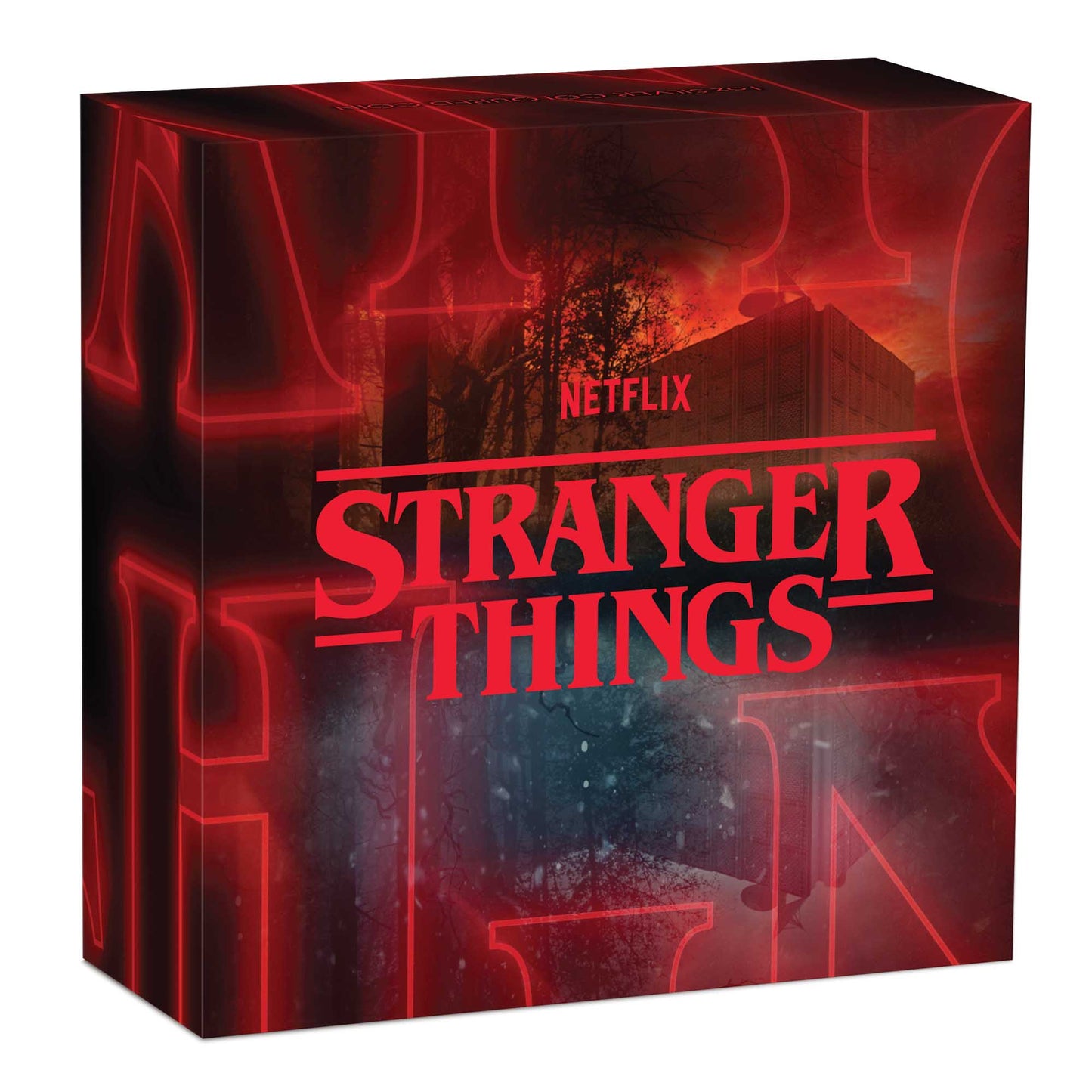 2026 PerthMint Stranger Things - The Upside Down 1oz Silver Coloured Coin Preorder