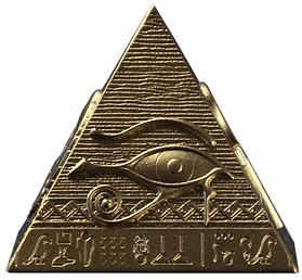 2025 Djibouti Pyramids of Giza Gold Gilded Edition – 3-Coin Set (6oz .999 Silver) – 200 Francs - Preorder