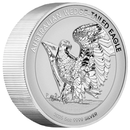 2025  Australian Wedge-tailed Eagle 5oz Silver Reverse Proof Ultra High Relief Coin _ Pre order